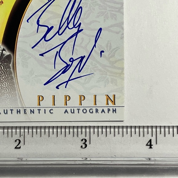 BILLY BOYD AUTOGRAPH CARD / Pippin From LOTR: Return Of The King / Topps / 2003 - Picture 7 of 7